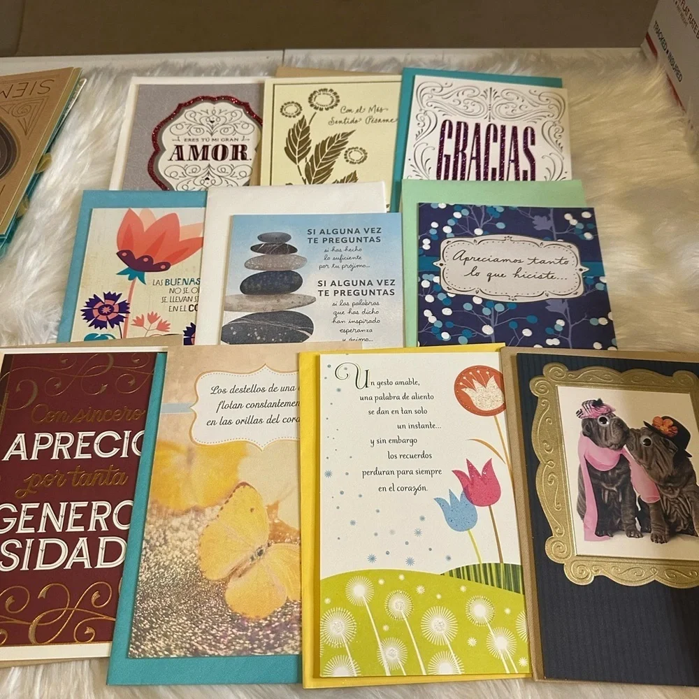 🩷5/$10 Colorful Greeting Card Set